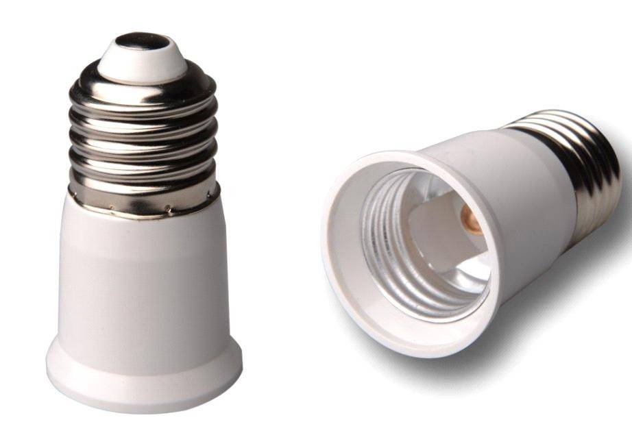 Adaptador extensor de rosca E27 a rosca E27