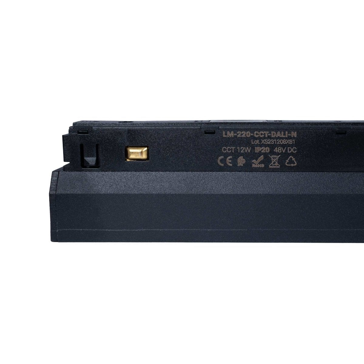 Foco lineal opal para carril magnético 48V CCT - 12W - DALI-2 regulable - Barcelona Led-