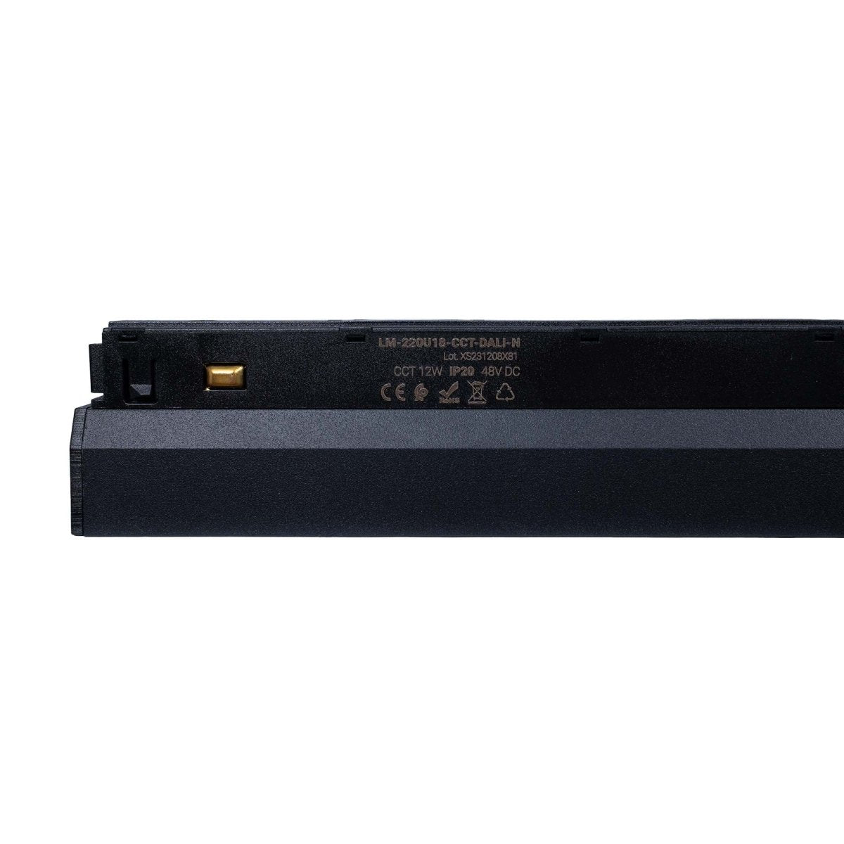 Foco lineal para carril magnético 48V CCT - 12W - DALI-2 regulable - UGR18 - Barcelona Led-