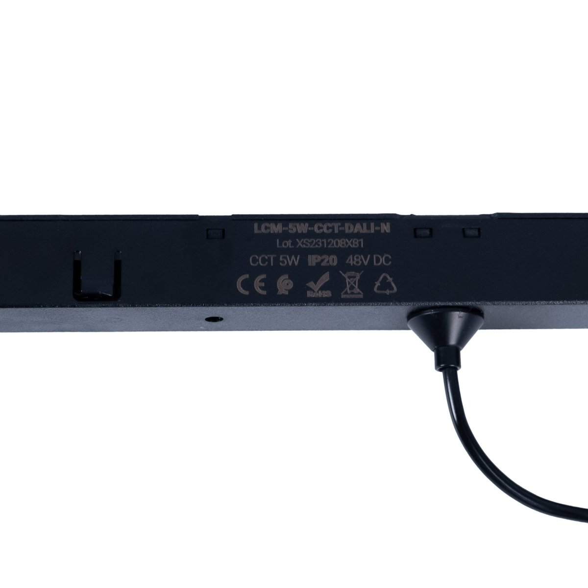 Foco de suspensión LED para carril magnético 48V - 5W - DALI-2 regulable - Barcelona Led-