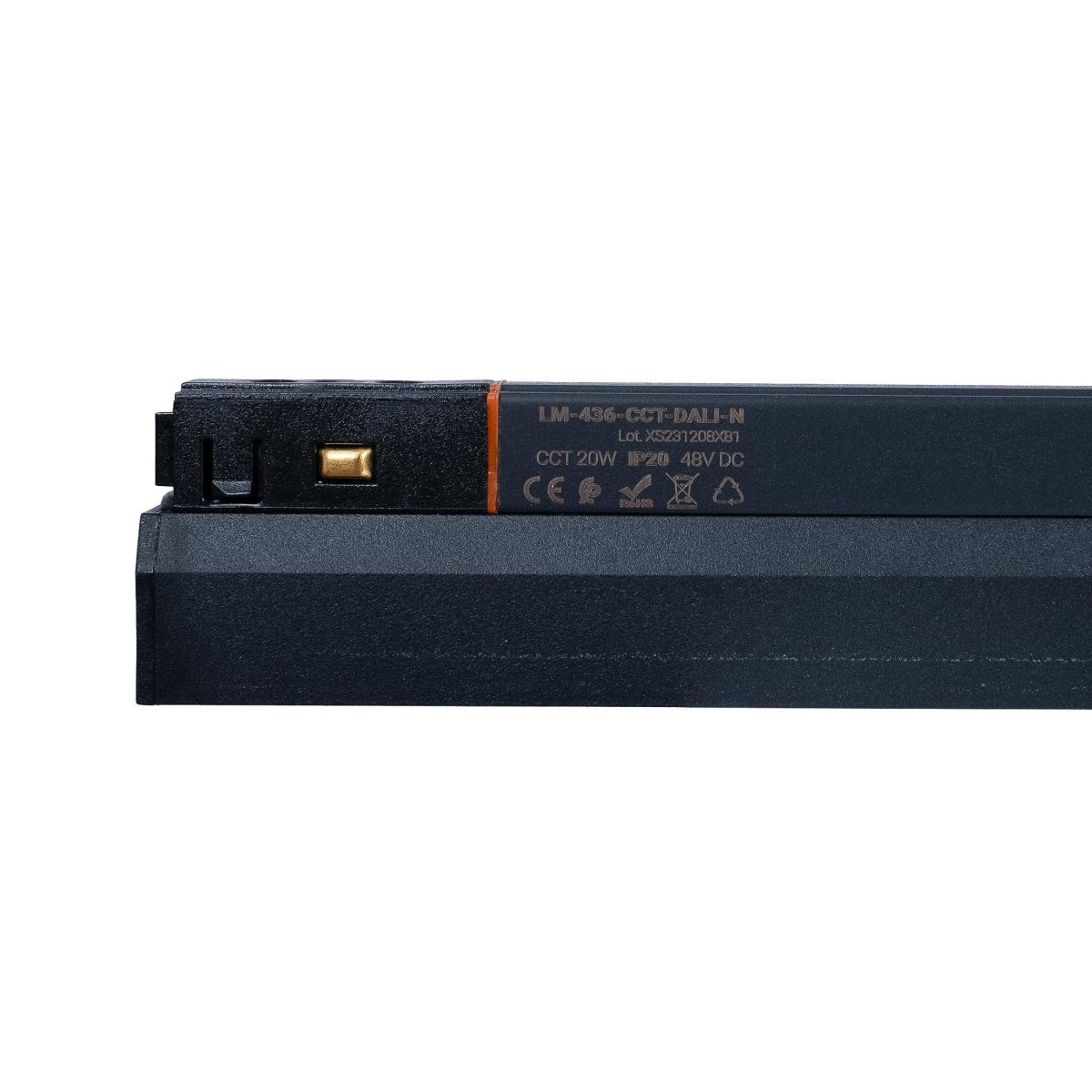 Foco lineal opal carril magnético 48V CCT - 20W - DALI regulable - Barcelona Led-