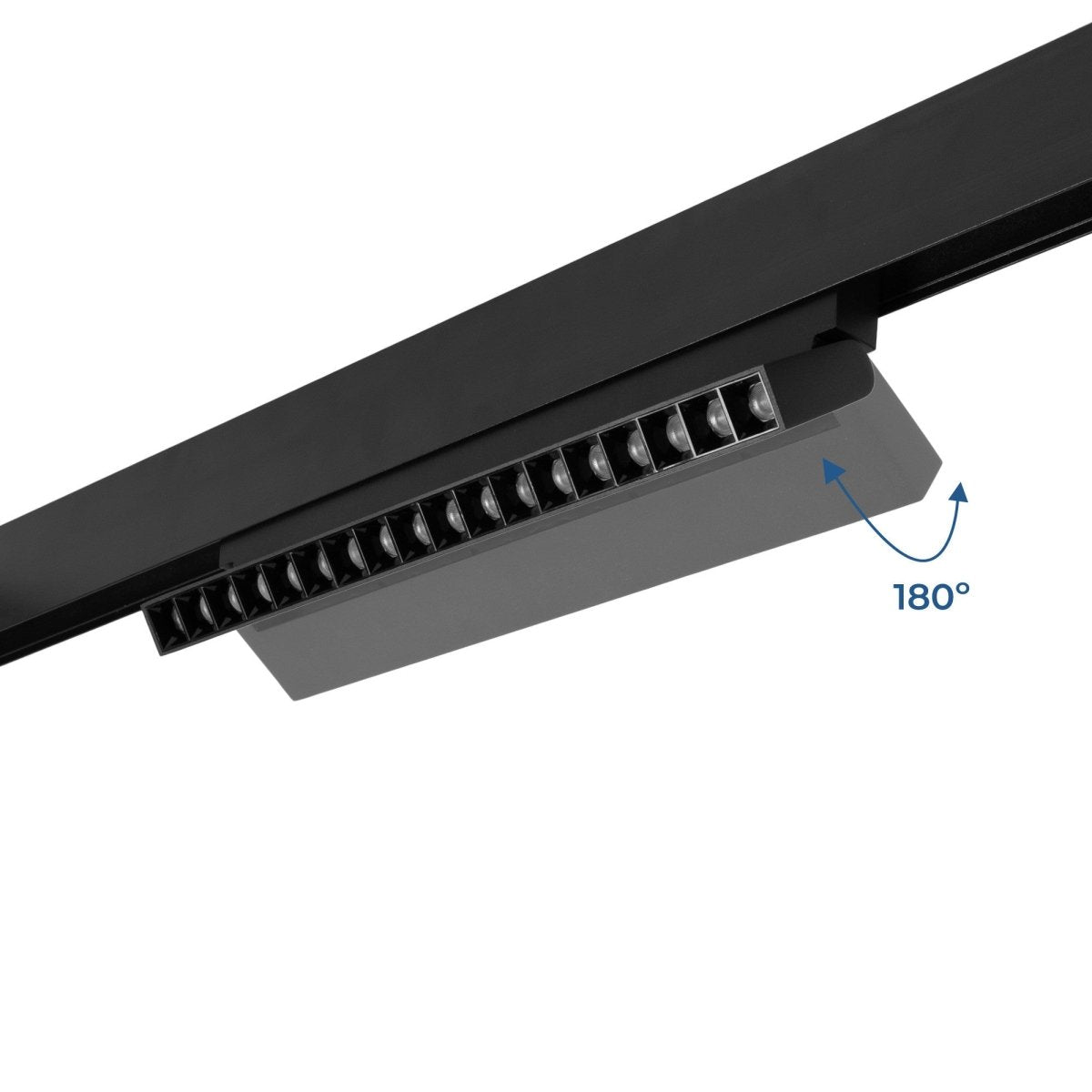 Foco lineal orientable para carril magnético 48V CCT - 18W - Regulación DALI-2 - UGR18 - Barcelona Led-