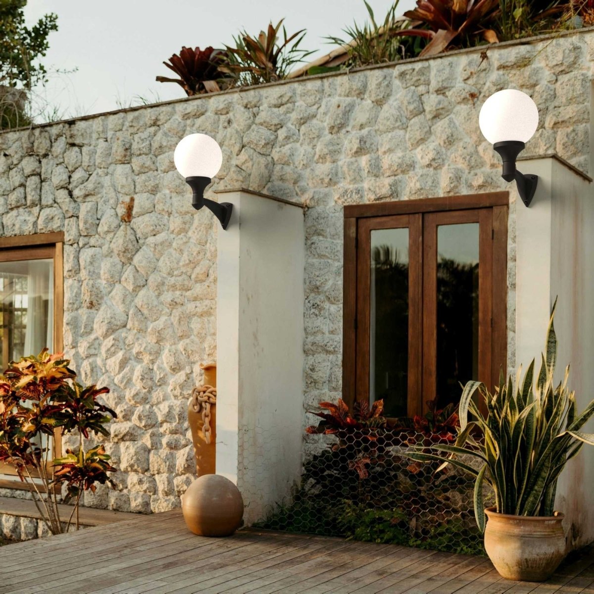 Aplique de pared exterior "GLOBE 400 MODERN" de FUMAGALLI - E27 - Barcelona Led-