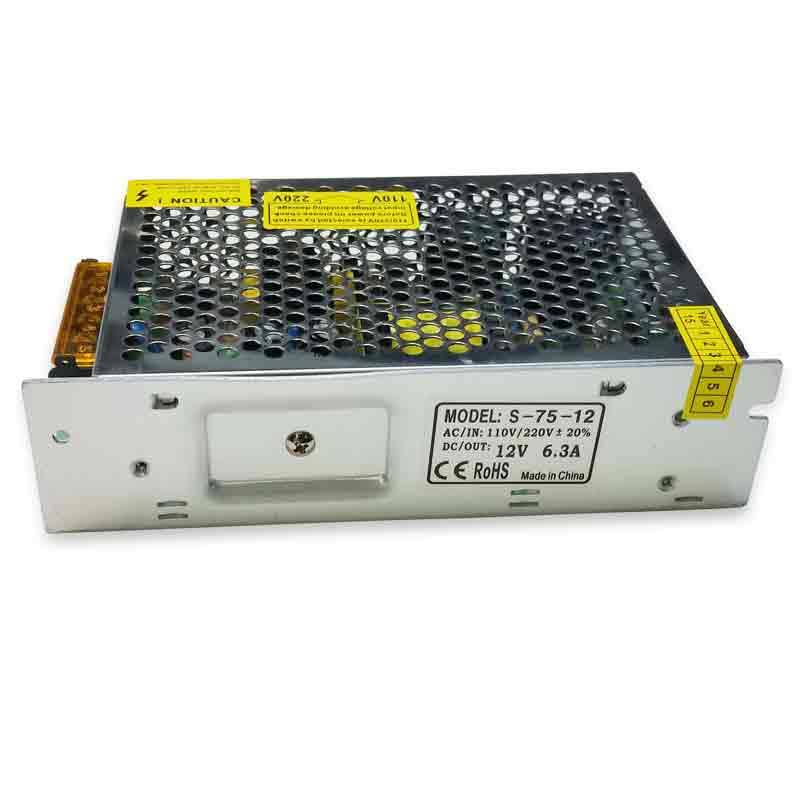 Fuente de alimentación conmutada 12V 75W (2)