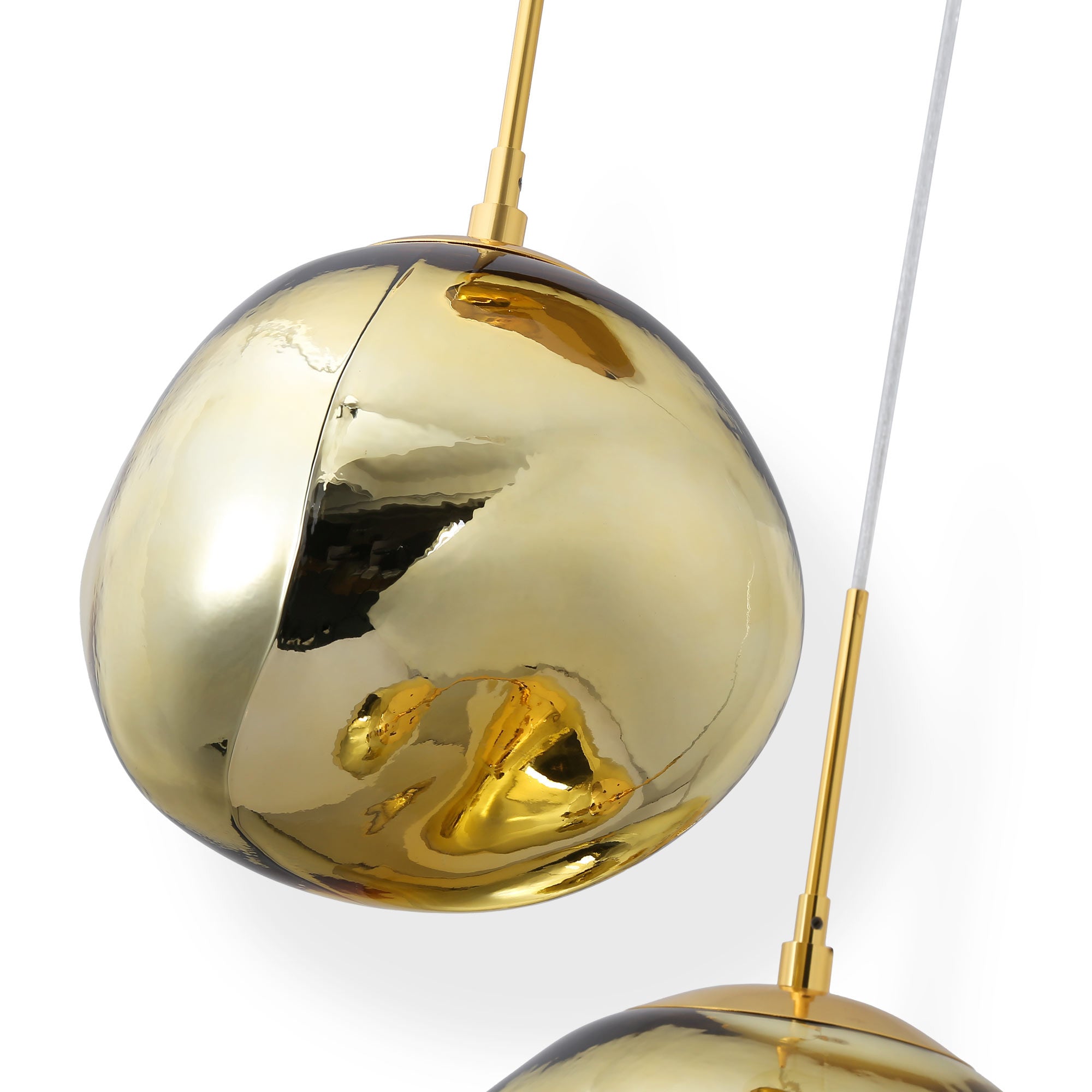 Lámpara colgante cristal triple "KADNIS" - 3 x E27 (26)