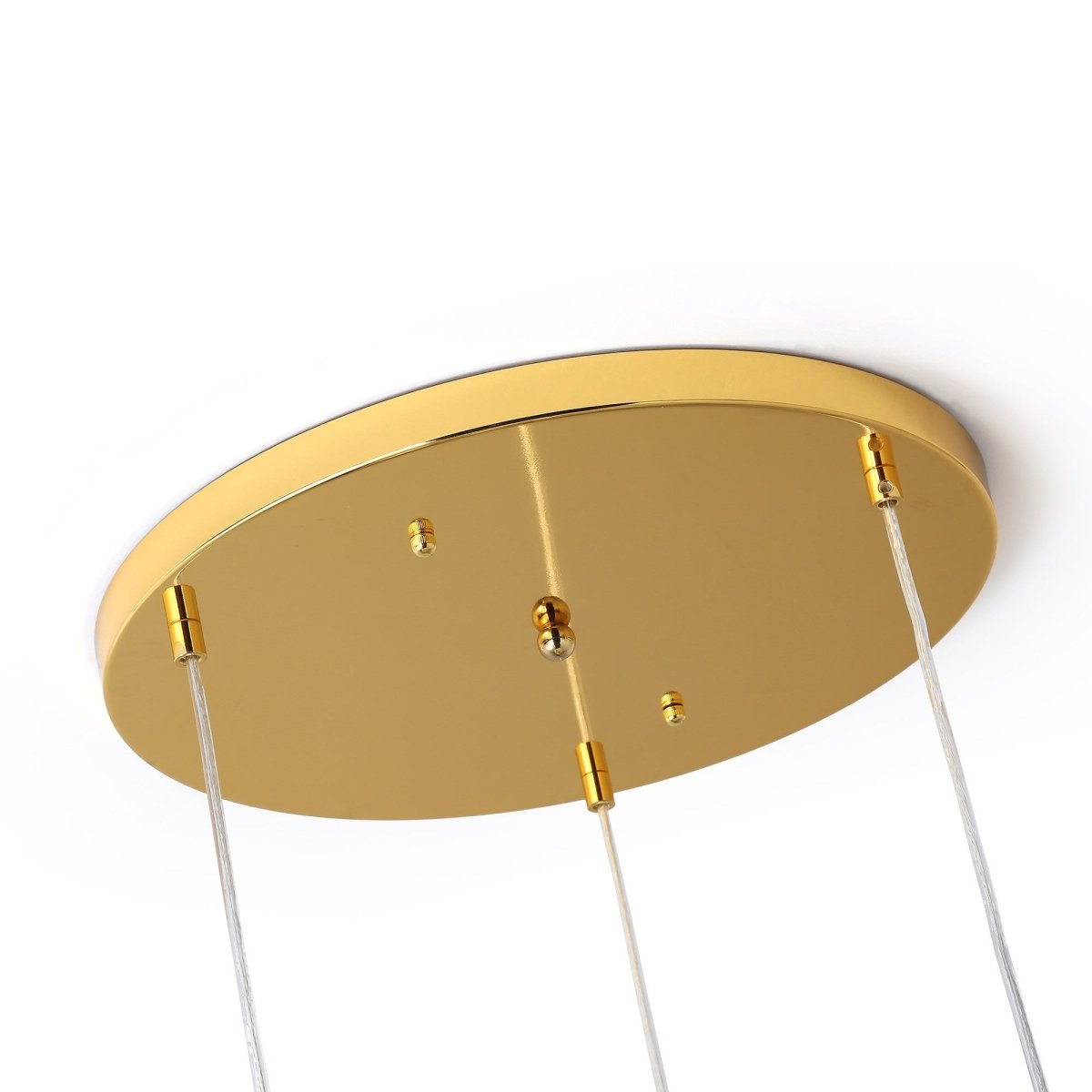 Lámpara colgante cristal triple "KADNIS" - 3 x E27 - Barcelona Led-Decoración