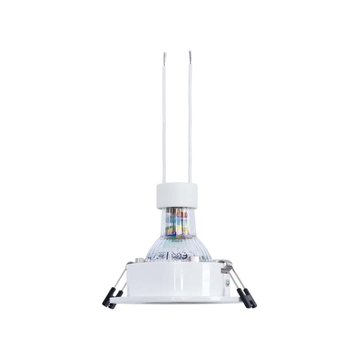 KIT Aro empotrable Ø90mm + Bombilla GU10 6W + Portalámparas - Barcelona Led-