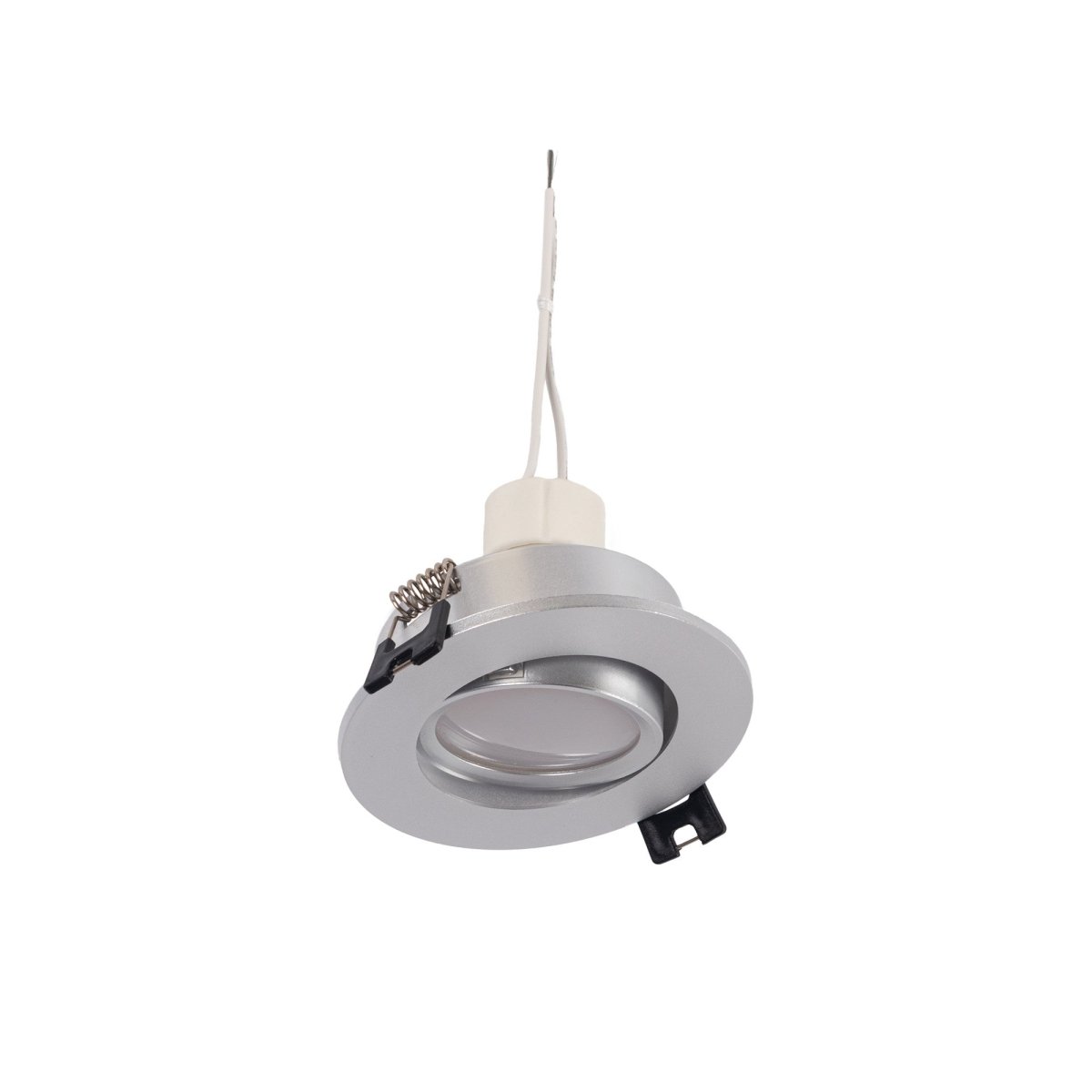 KIT x 10 - Aro downlight basculante + Bombilla GU10 5W + Casquillo GU10 - Barcelona Led-