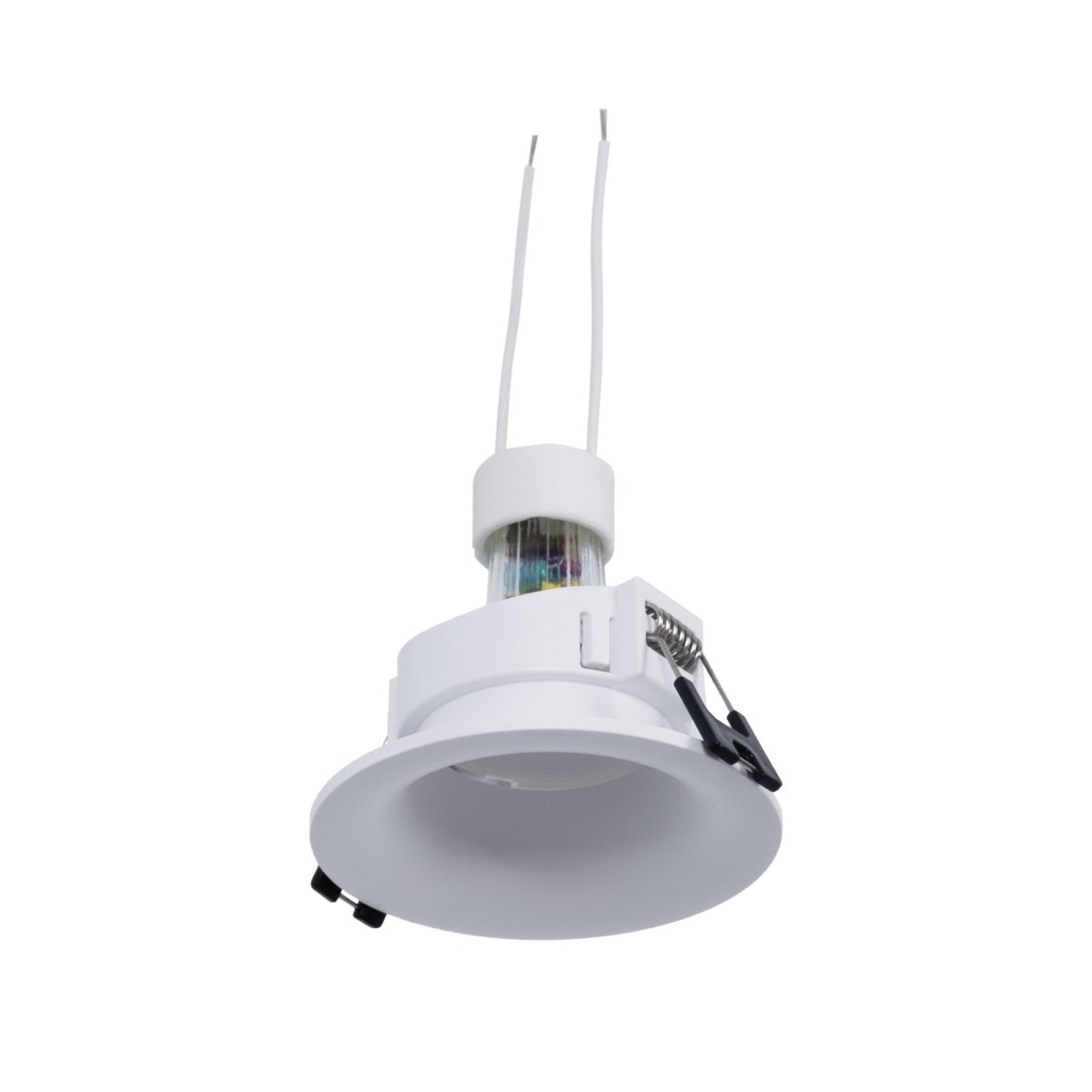 KIT Aro empotrable Ø86mm + Bombilla GU10 6W + Portalámparas - Barcelona Led-