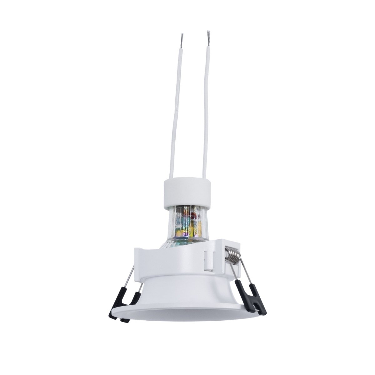 KIT Aro empotrable Ø86mm + Bombilla GU10 6W + Portalámparas - Barcelona Led-
