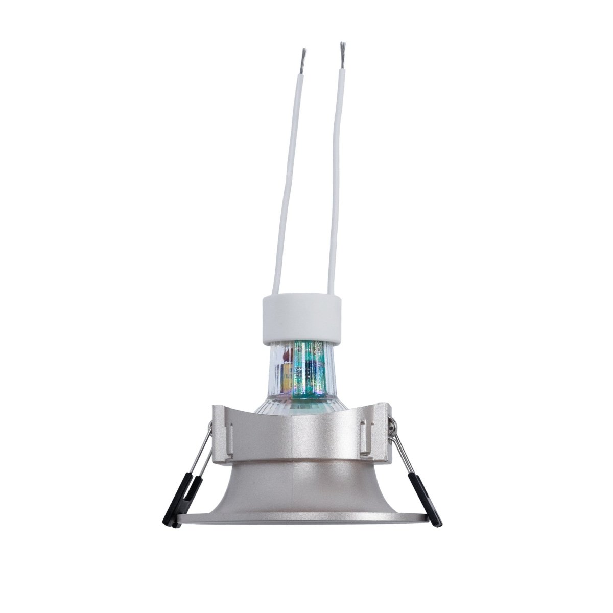 KIT Aro empotrable Ø86mm + Bombilla GU10 6W + Portalámparas - Barcelona Led-