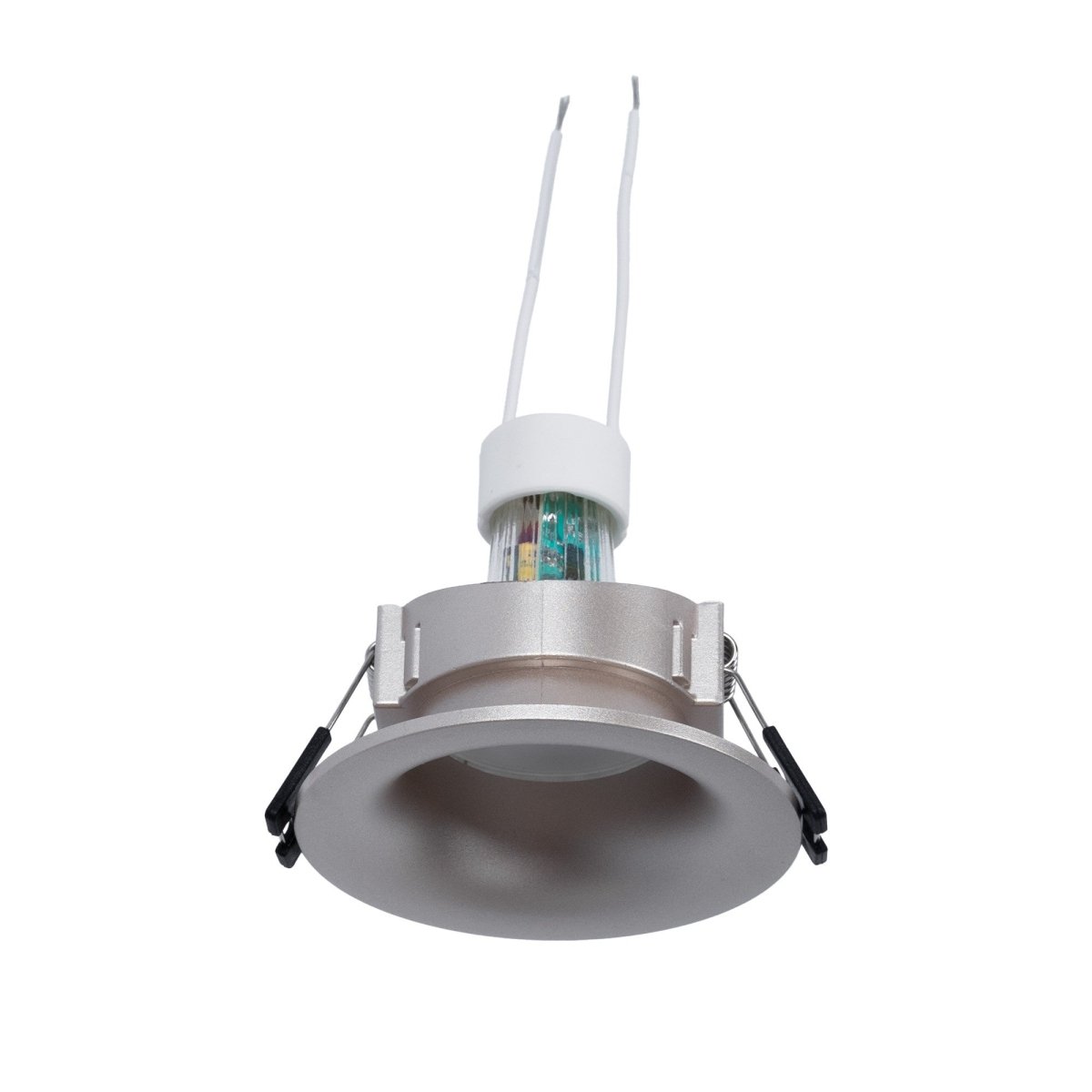 KIT Aro empotrable Ø86mm + Bombilla GU10 6W + Portalámparas - Barcelona Led-