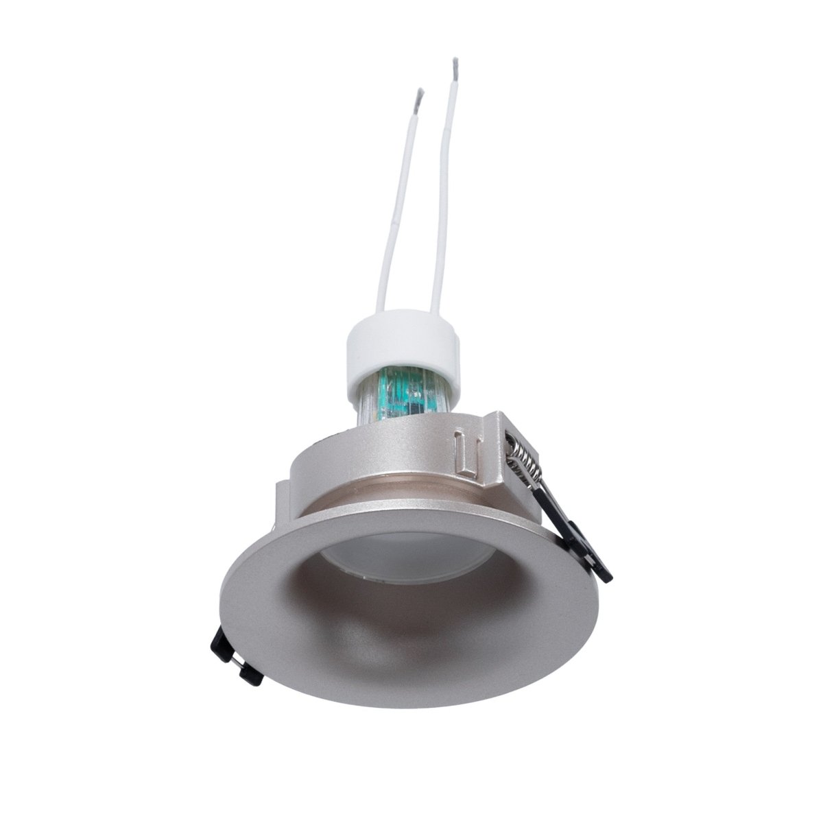 KIT Aro empotrable Ø86mm + Bombilla GU10 6W + Portalámparas - Barcelona Led-