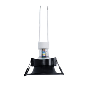 KIT Aro empotrable Ø86mm + Bombilla GU10 6W + Portalámparas (69)