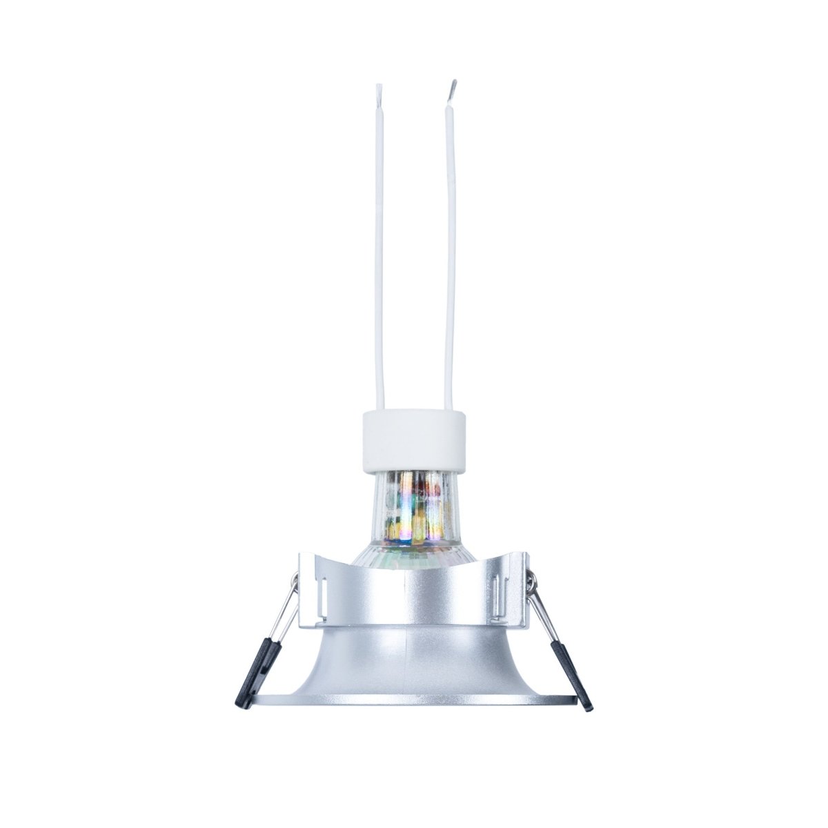 KIT Aro empotrable Ø86mm + Bombilla GU10 6W + Portalámparas - Barcelona Led-