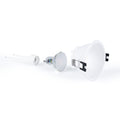 KIT Fixed recessed ring Ø82mm + GU10 6W bulb + Lamp holder 4