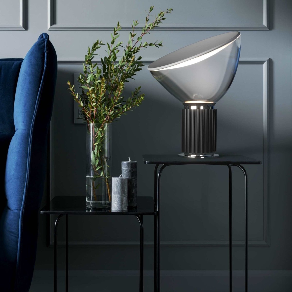 Lámpara de mesa diseño "Eleganza" - E27 - Barcelona Led-Decoración