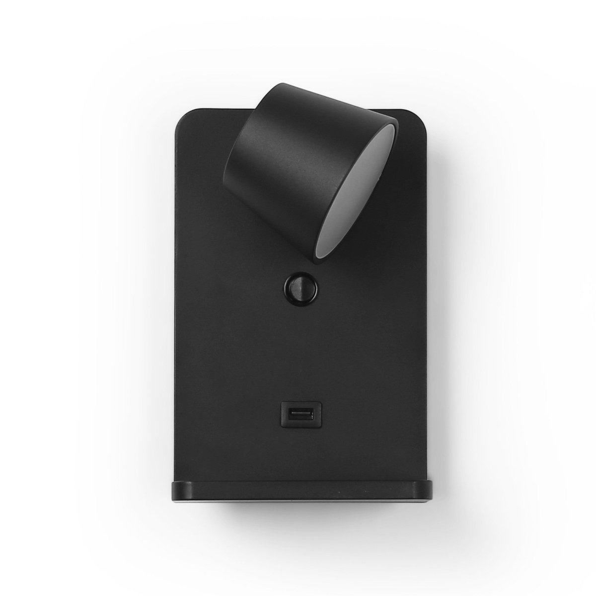 Aplique de pared para lectura con puerto USB "BASKOP W" - 6W - Base carga inalámbrica - Barcelona Led-Decoración