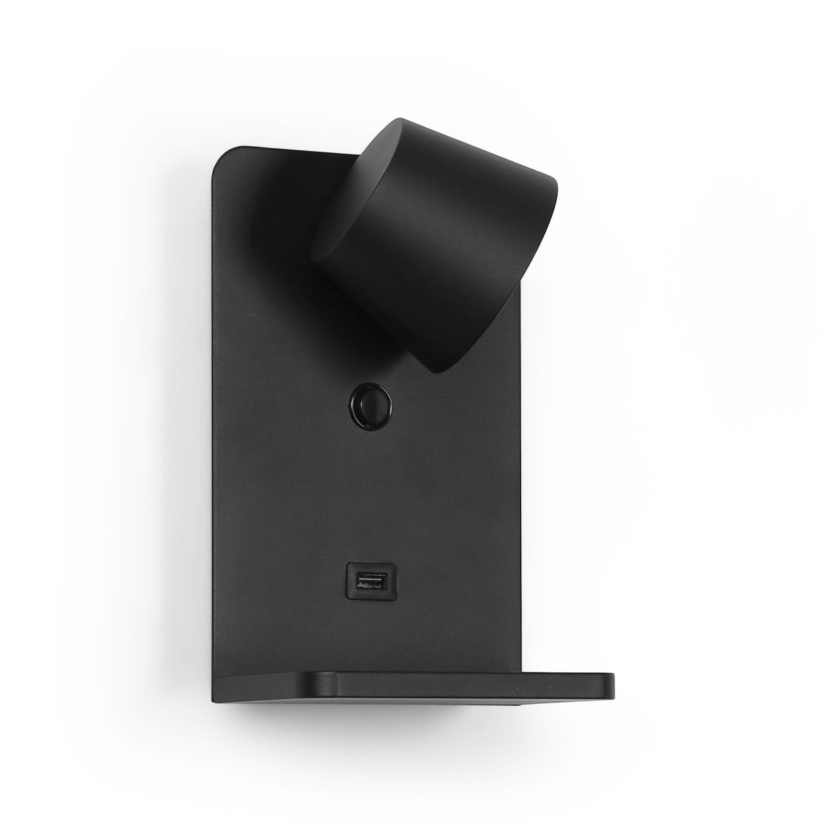 Aplique de pared para lectura con puerto USB "BASKOP W" - 6W - Base carga inalámbrica - Barcelona Led-Decoración