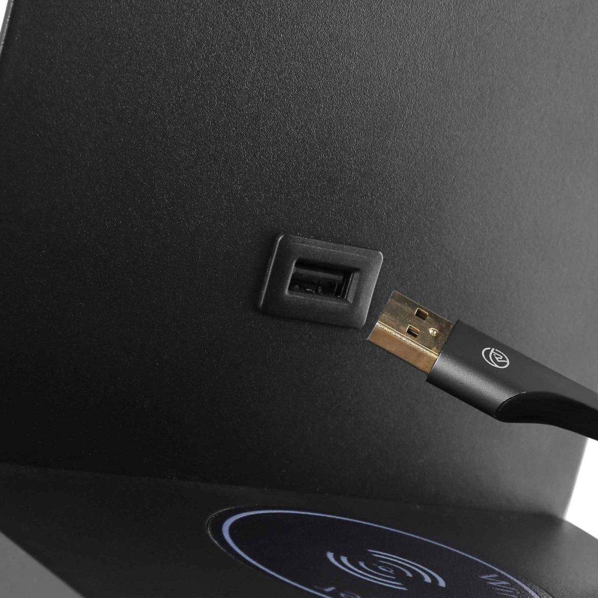 Aplique de pared para lectura con puerto USB "BASKOP W" - 6W - Base carga inalámbrica - Barcelona Led-Decoración