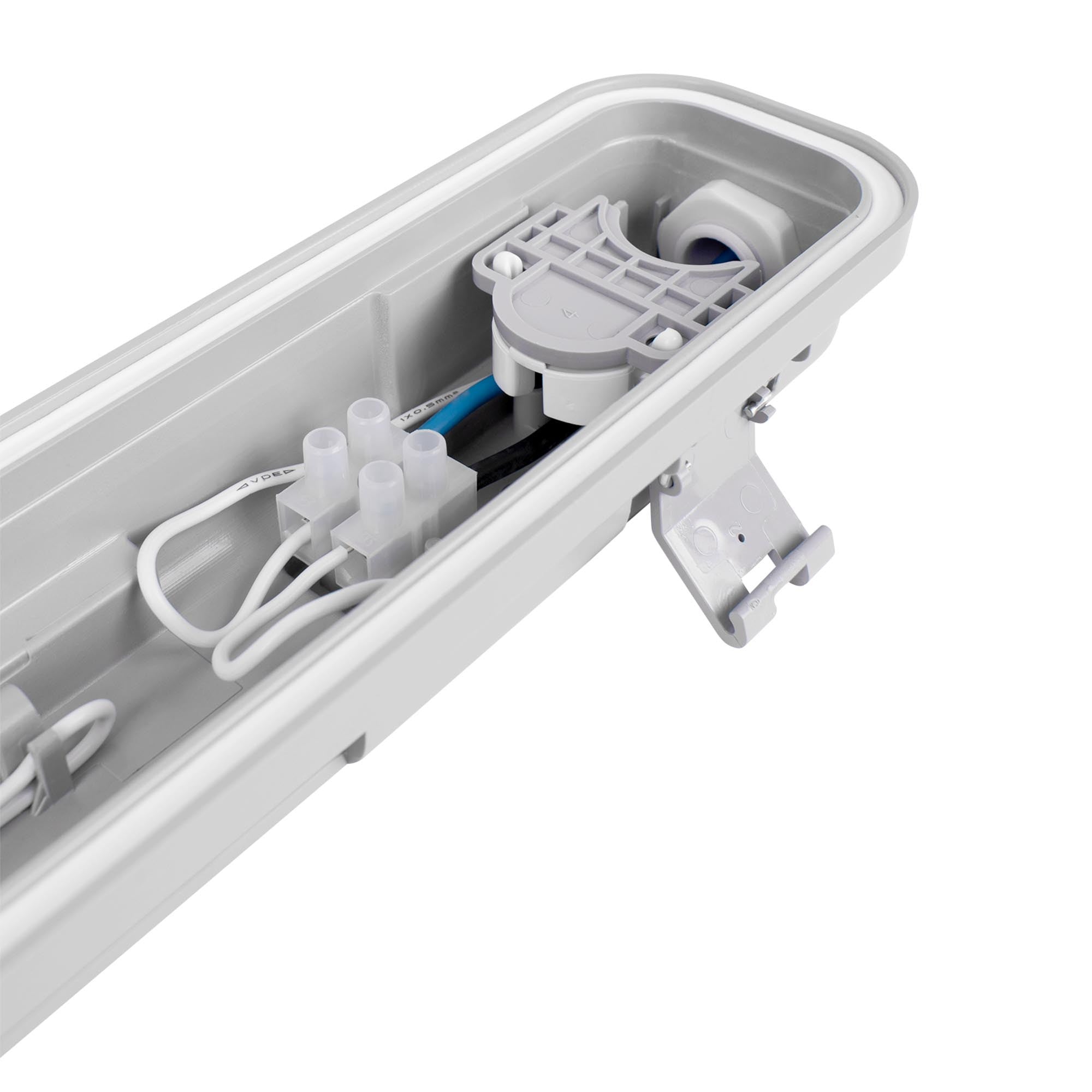 Kit pantalla estanca 150cm + tubo LED T8 24W - 4000K (10)