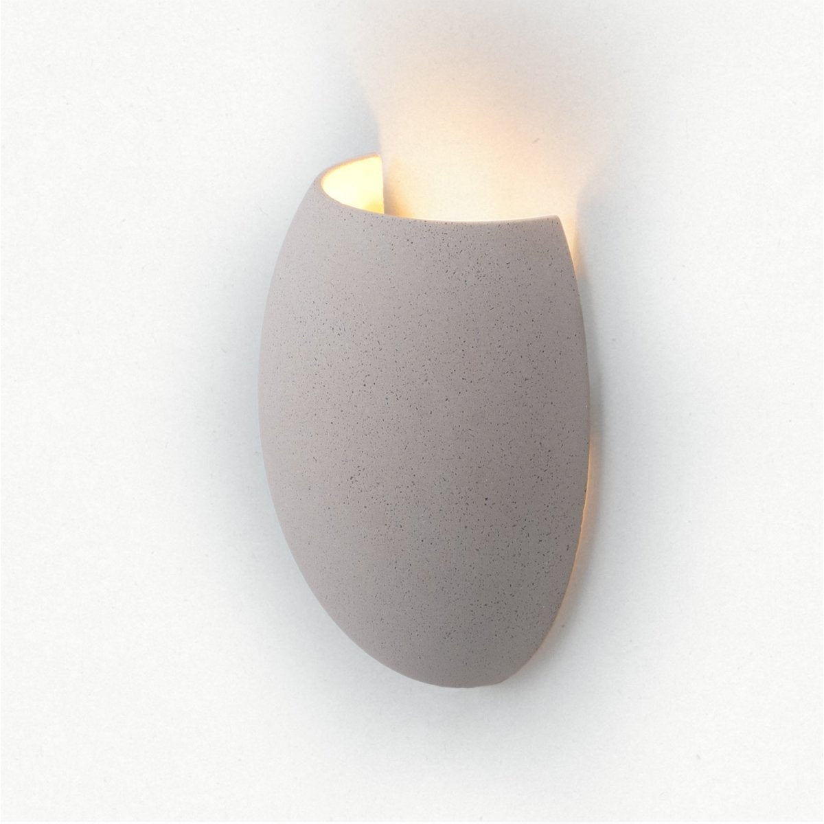 Aplique de pared cemento "Semba" - 3 colores - 1 x G9 - Barcelona Led-Decoración