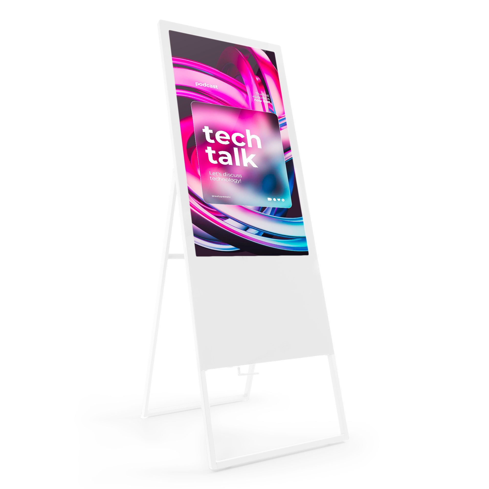 Display publicitario plegable LCD Full HD 43" - Android - Indoor (13)