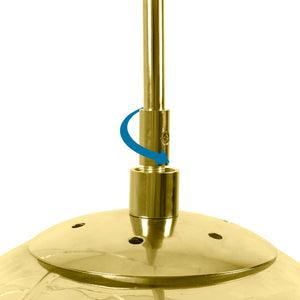 Lámpara colgante cristal triple "KADNIS" - 3 x E27 (33)