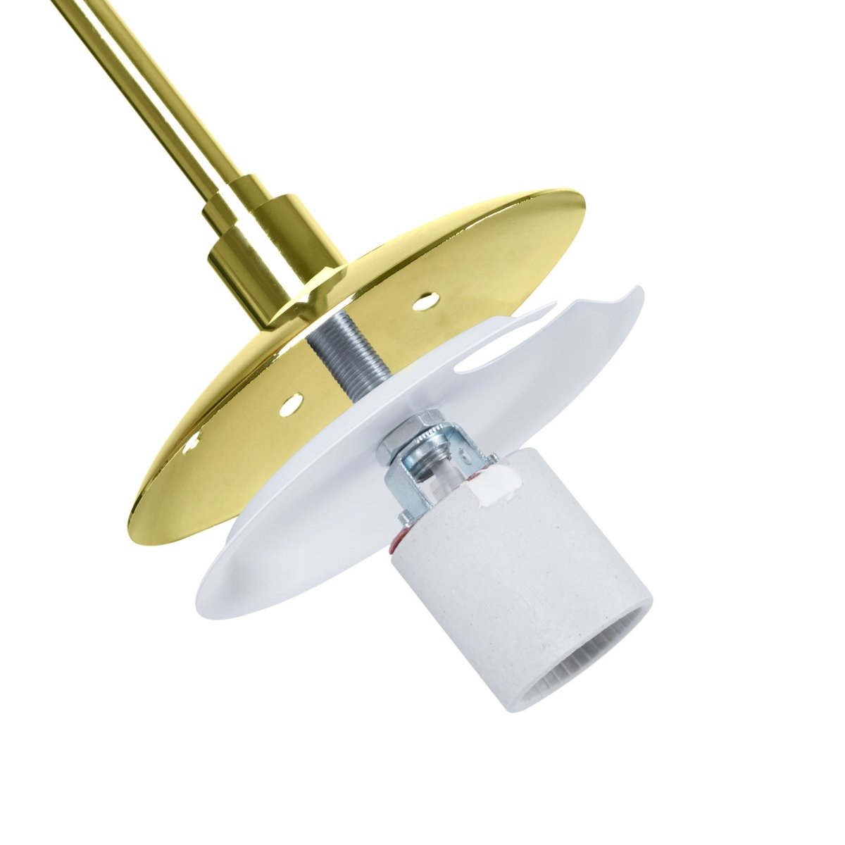 Lámpara colgante cristal triple "KADNIS" - 3 x E27 - Barcelona Led-Decoración