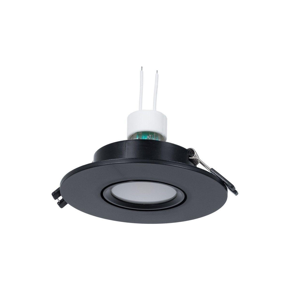 KIT Aro empotrable Ø110mm + Bombilla GU10 6W + Portalámparas - Barcelona Led-