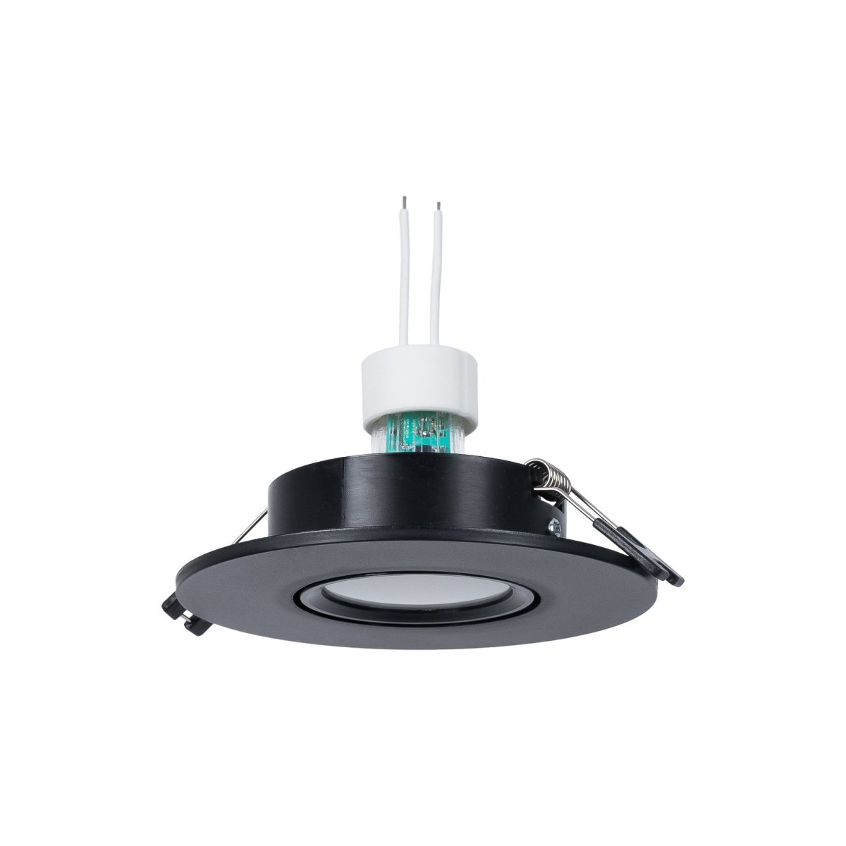 KIT Aro empotrable Ø110mm + Bombilla GU10 6W + Portalámparas - Barcelona Led-