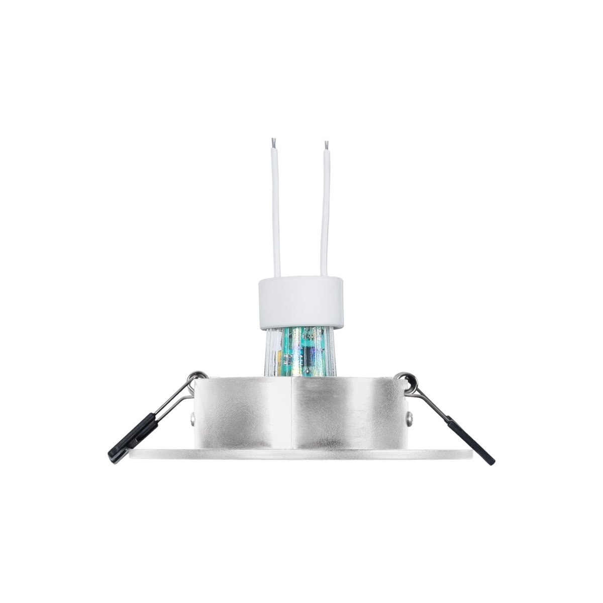 KIT Aro empotrable Ø110mm + Bombilla GU10 6W + Portalámparas - Barcelona Led-