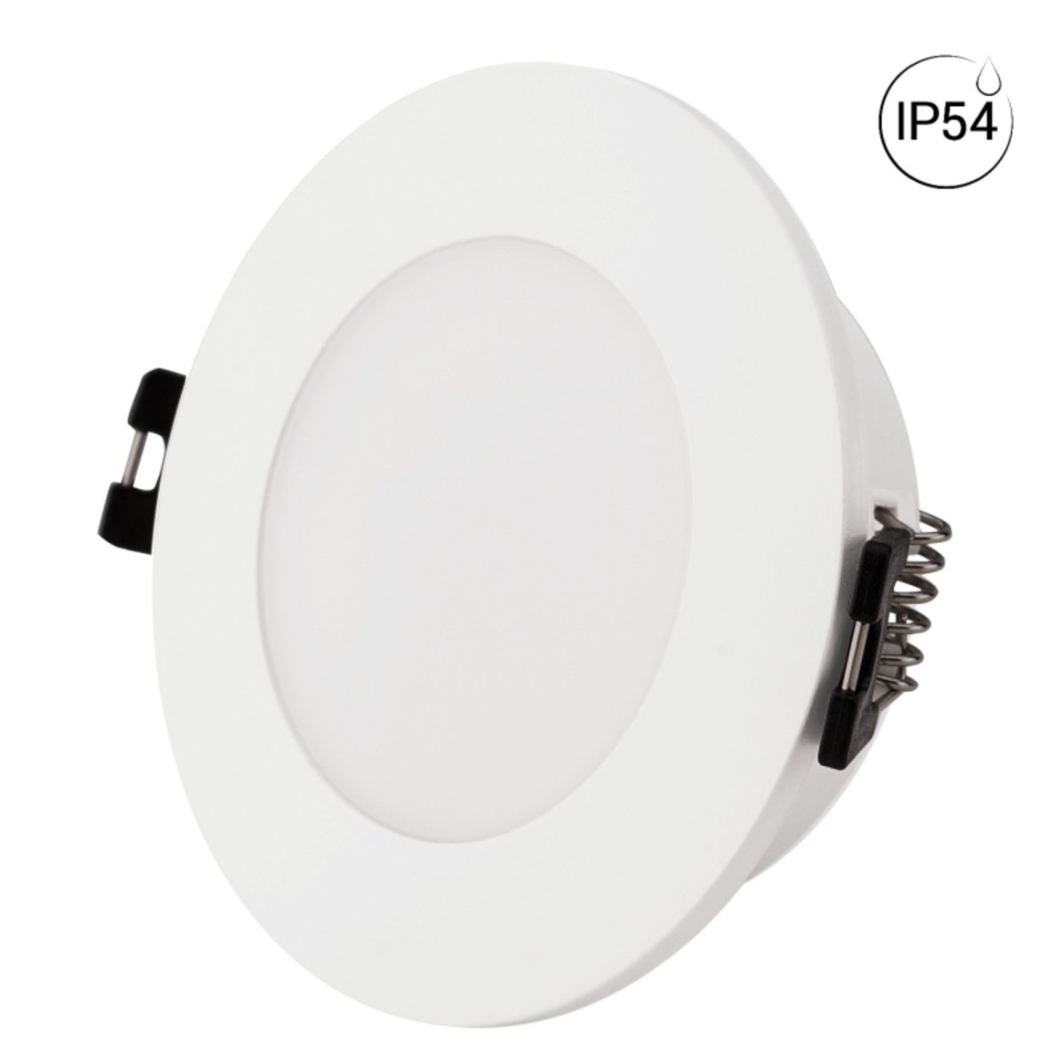 KIT Aro empotrable estanco Ø90mm + Bombilla GU10 6W + Portalámparas - Barcelona Led-