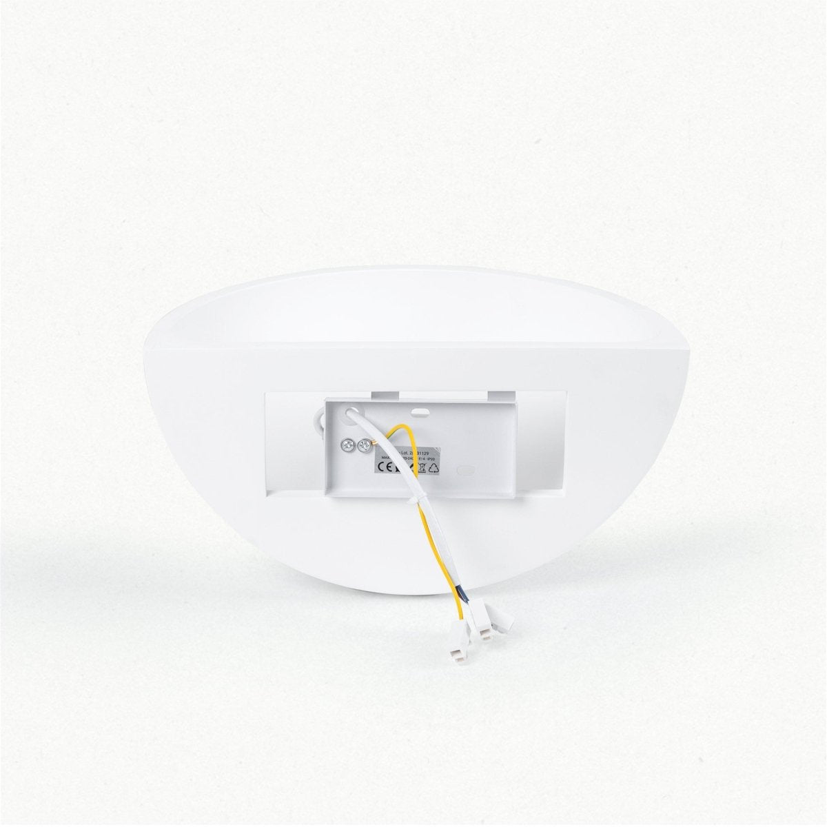 Aplique de pared escayola "Bol" - 1 x E14 - Barcelona Led-Decoración