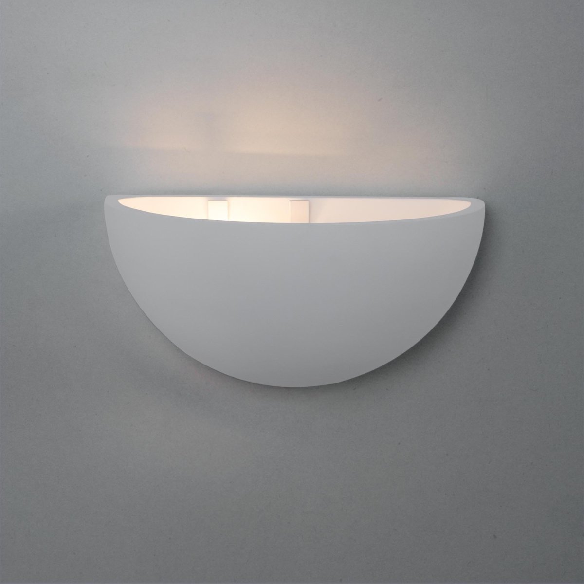 Aplique de pared escayola "Bol" - 1 x E14 - Barcelona Led-Decoración