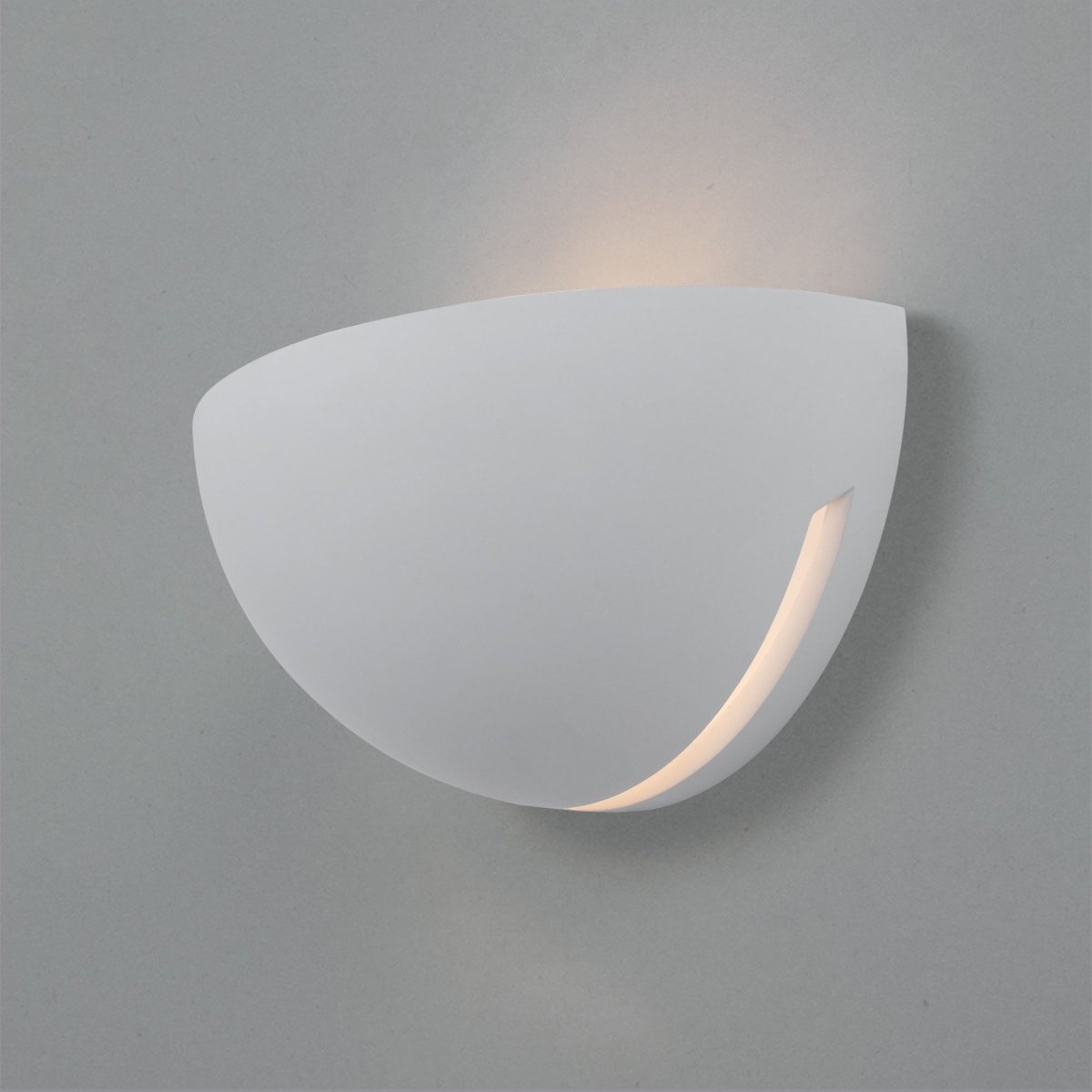 Aplique de pared escayola "Bol" - 1 x E14 - Barcelona Led-Decoración