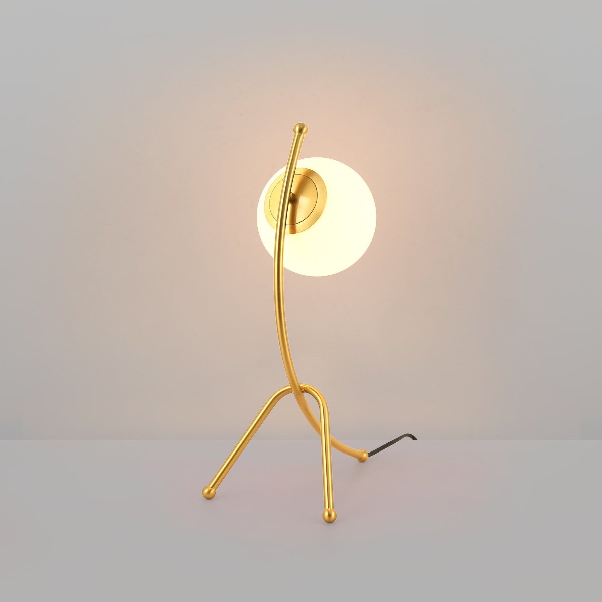 Lámpara de mesa bola cristal "Flix" - Barcelona Led-Decoración