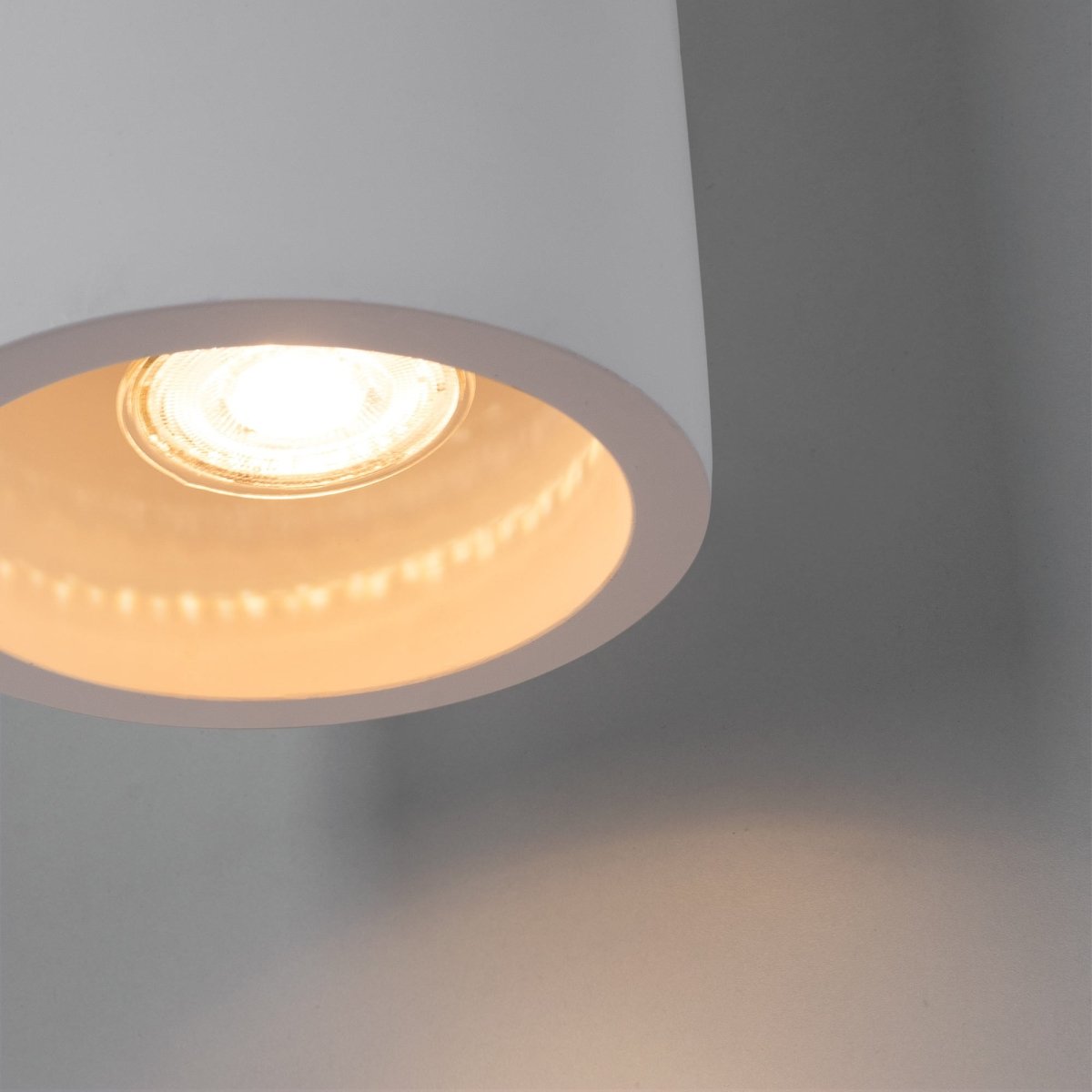Aplique de pared escayola "Trabis" - Bidireccional - 2 x GU10 - Barcelona Led-Decoración