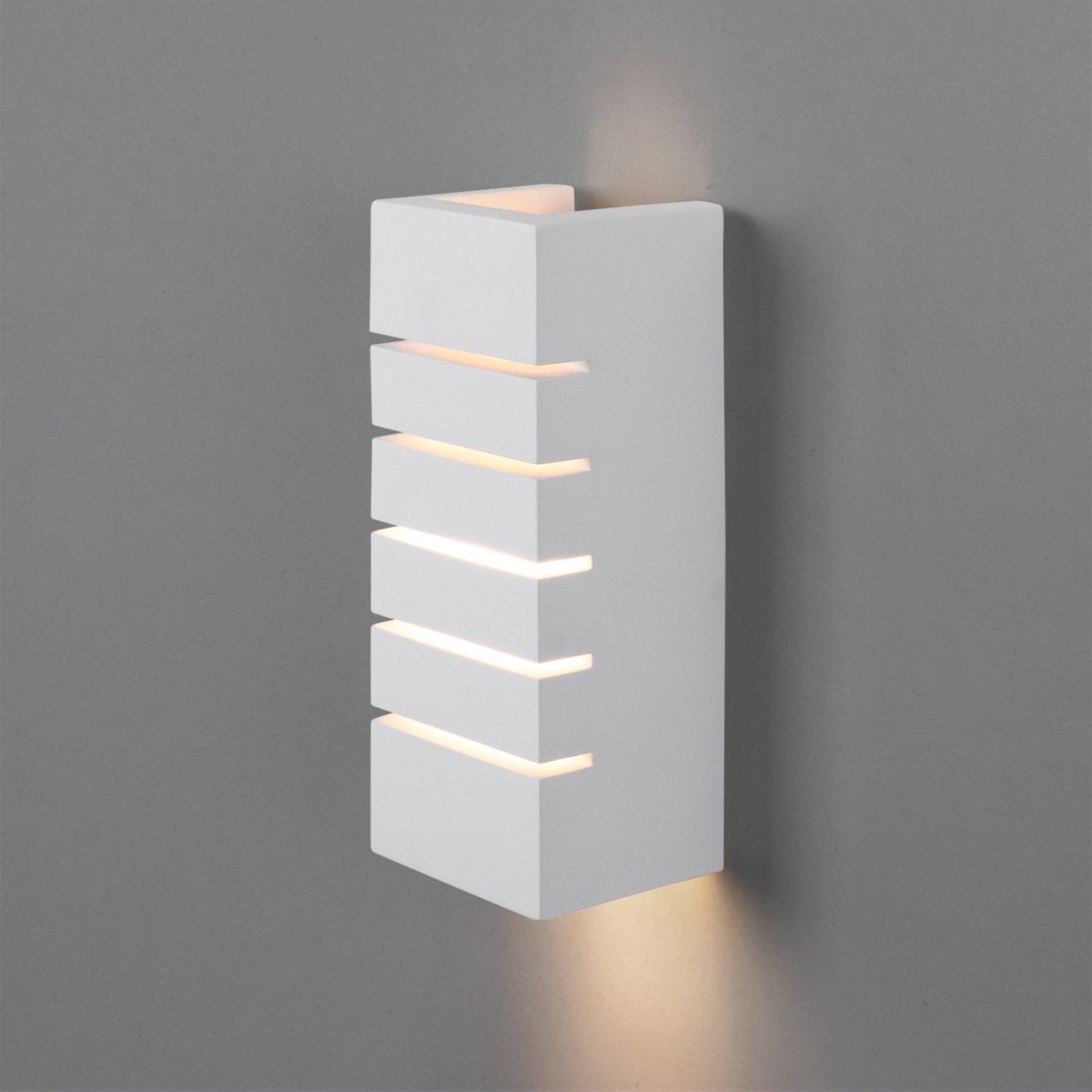 Aplique de pared escayola "Line" - 1 x E14 - Barcelona Led-Decoración