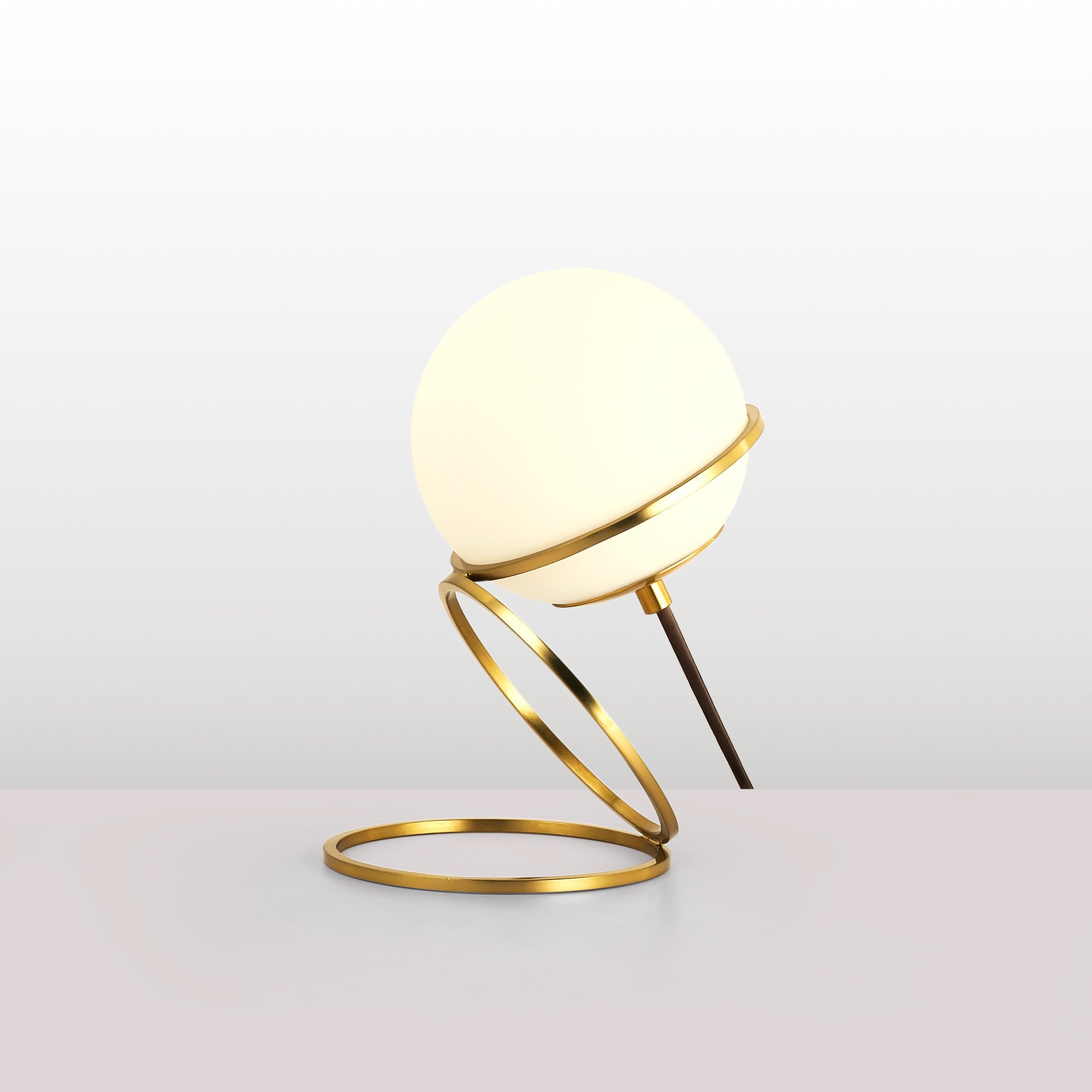 Lámpara de mesa bola cristal "Ruth" (10)