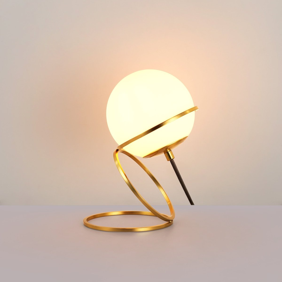 Lámpara de mesa bola cristal "Ruth" - Barcelona Led-Decoración