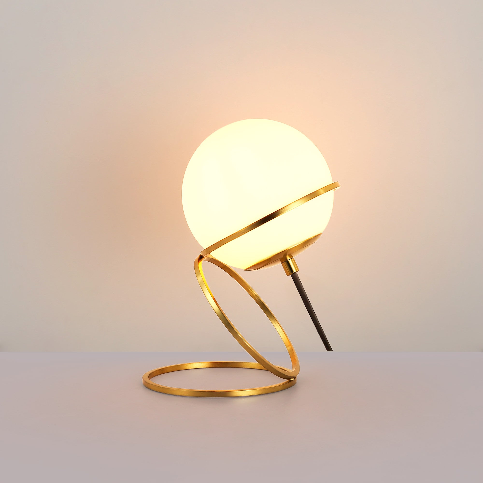 Lámpara de mesa bola cristal "Ruth" (11)