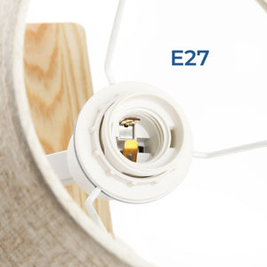 Aplique de pared para lectura "Artin USB + USBC" - Con foco LED orientable y puerto USB + USBC  - E27 + 3W (27)