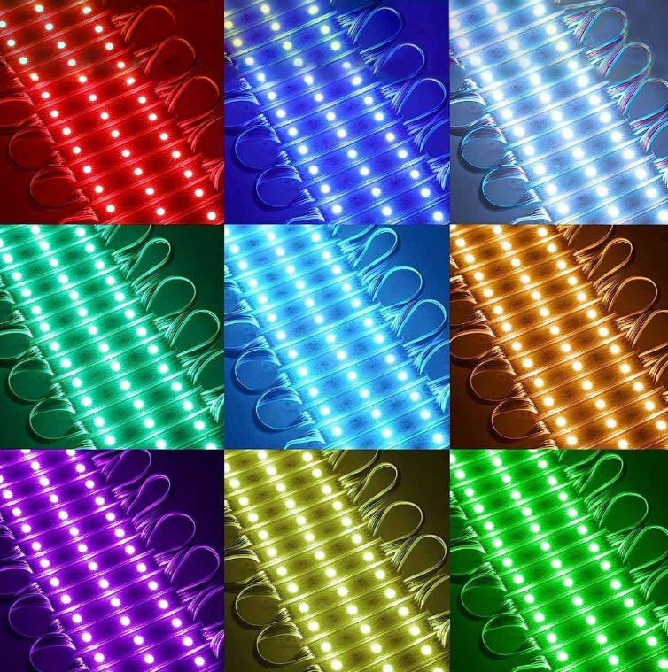 Módulos LED RGBWW para rótulos - 0.96W - 12V - IP65 - 120º (8)