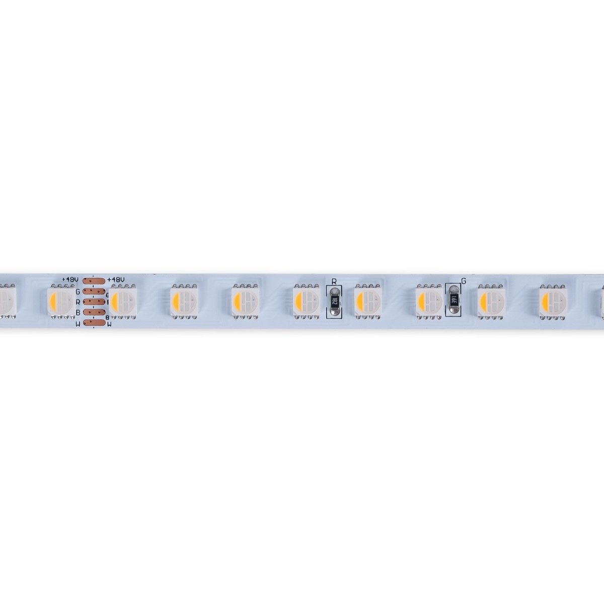 Tira LED 48V DC - RGBWW - 12W/m - 10mm - IP20 - 20 metros - 90ch/m - Barcelona Led-