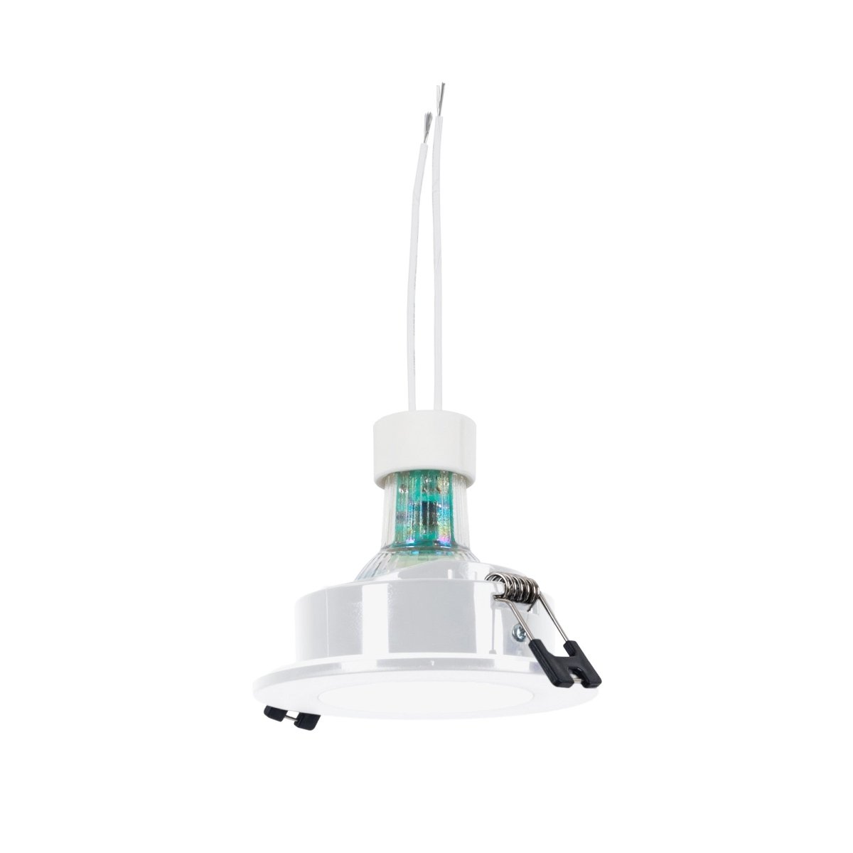 KIT Aro empotrable estanco Ø90mm + Bombilla GU10 6W + Portalámparas - Barcelona Led-