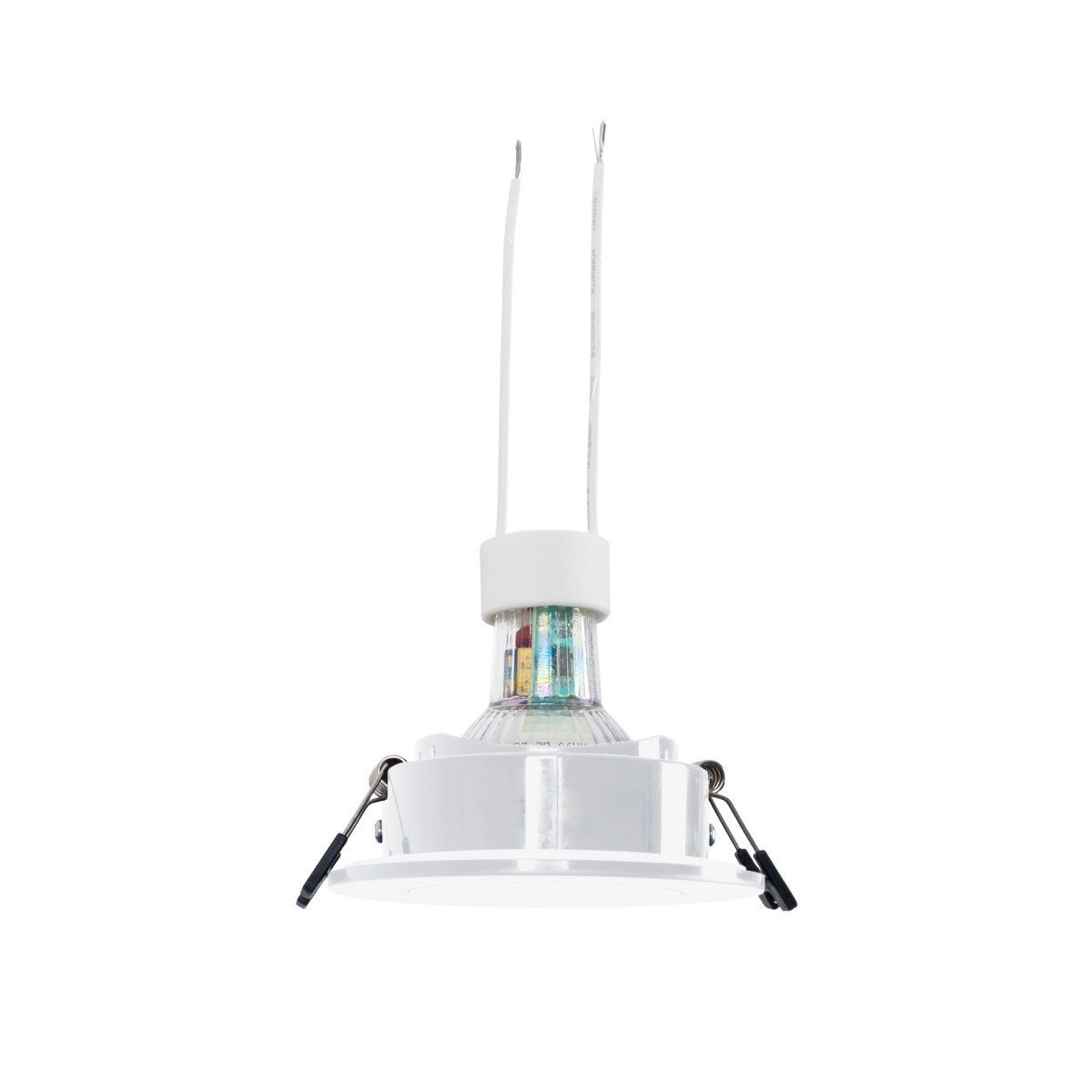 KIT Aro empotrable estanco Ø90mm + Bombilla GU10 6W + Portalámparas - Barcelona Led-