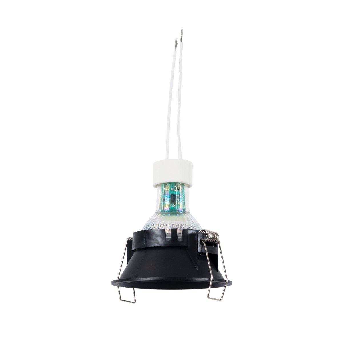 KIT Aro empotrable fijo Ø82mm + Bombilla GU10 6W + Portalámparas - Barcelona Led-