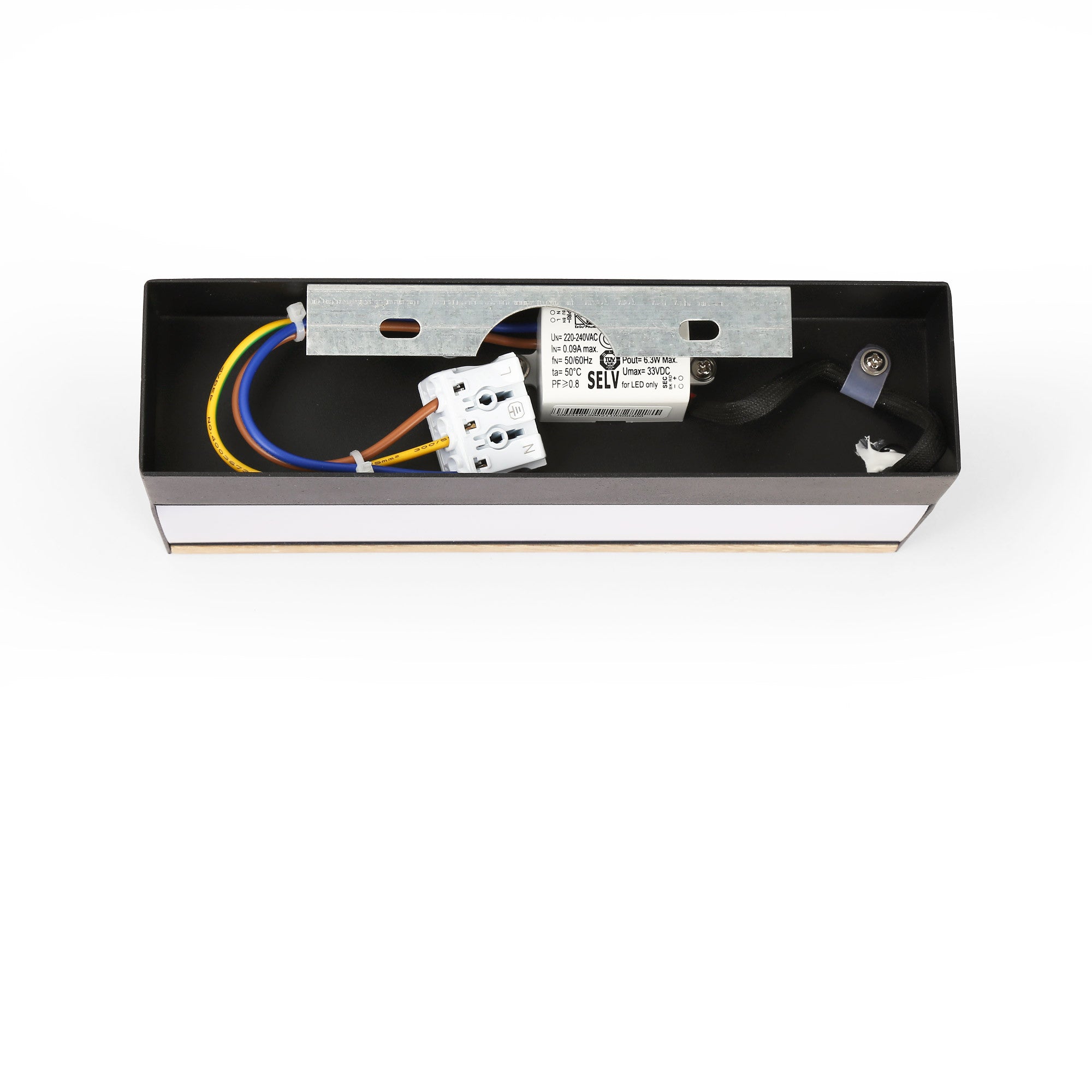 Aplique pared madera "VACC" - 7W - 2700K - 20cm (2)