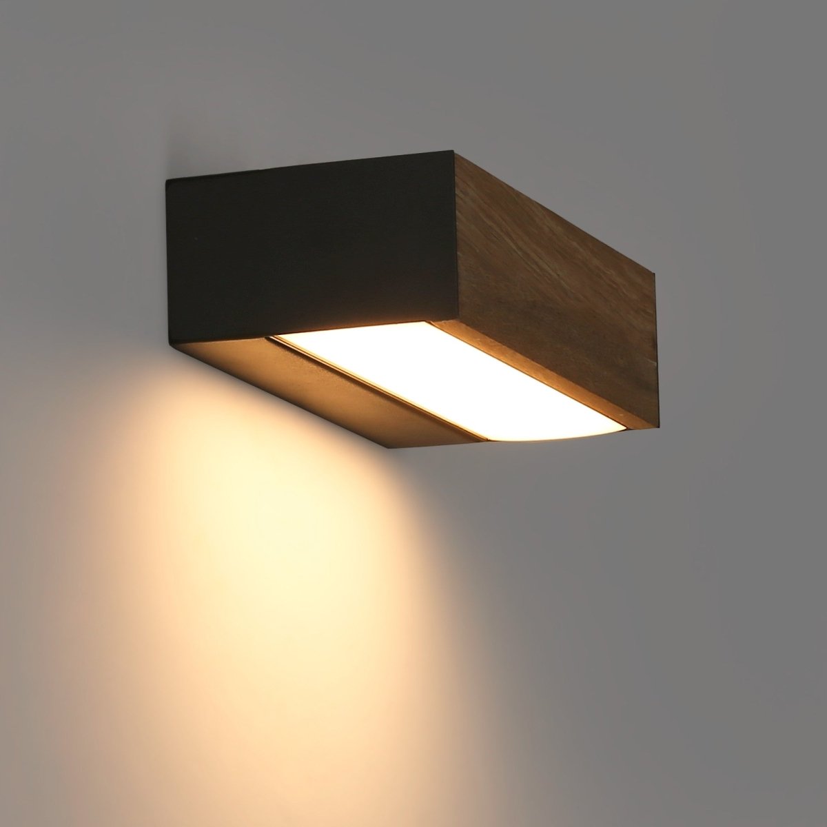 Aplique pared madera "VACC" - 7W - 2700K - 20cm - Barcelona Led-Decoración